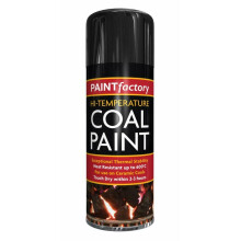Paint Factory High Temp Coal Paint 400ml