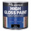 Blackfriar High Gloss Paint Black 500ml 1