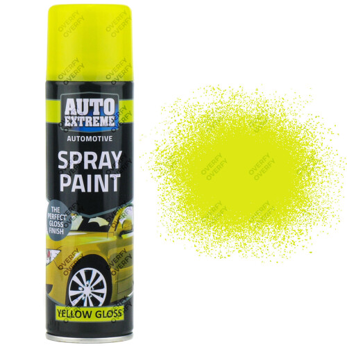 Rapide Yellow Gloss Spray Paint 250ml