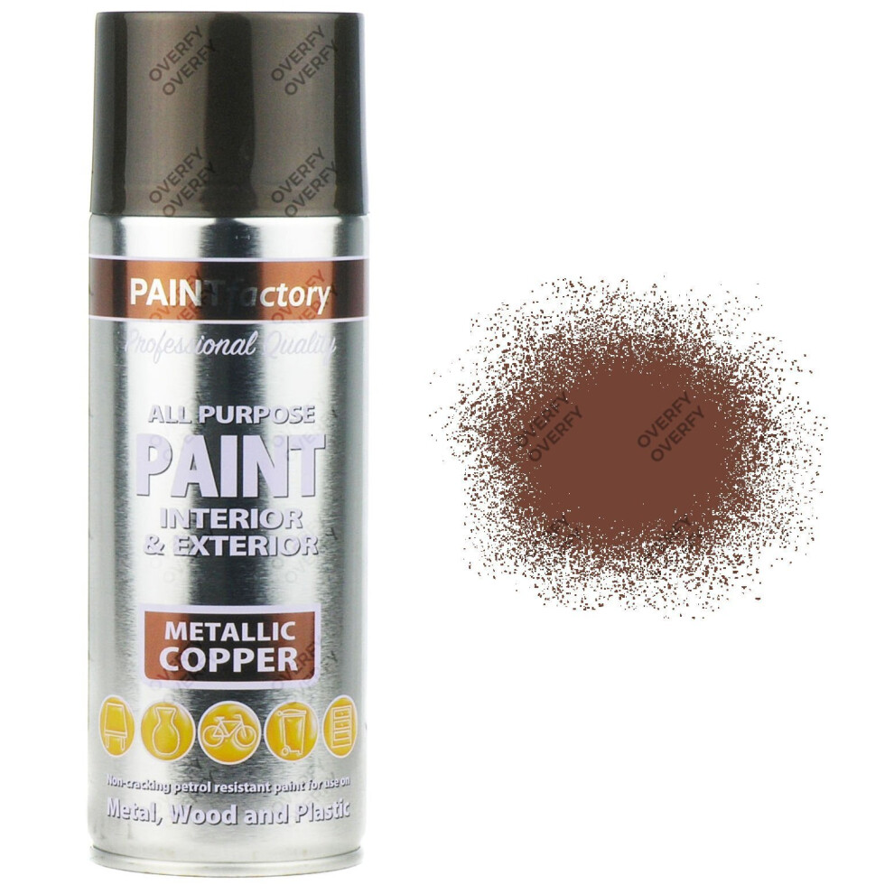 Metallic Copper Spray Paint All Purpose 400ml