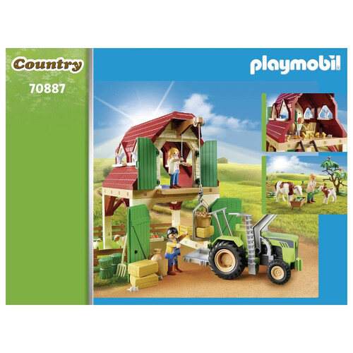 PLAYMOBIL Playmobil Farm with Small Animals 70887