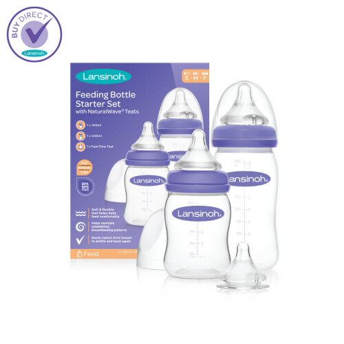 Lansinoh Feeding Bottle Starter Set