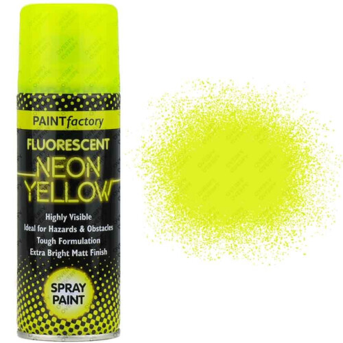 Rapide Fluorescent Neon Yellow Matt 200ml