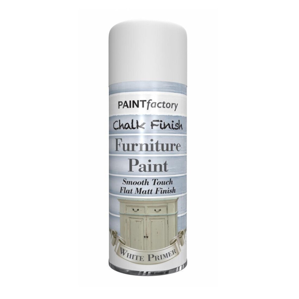 White Primer Chalk Spray Paint Matt 400ml