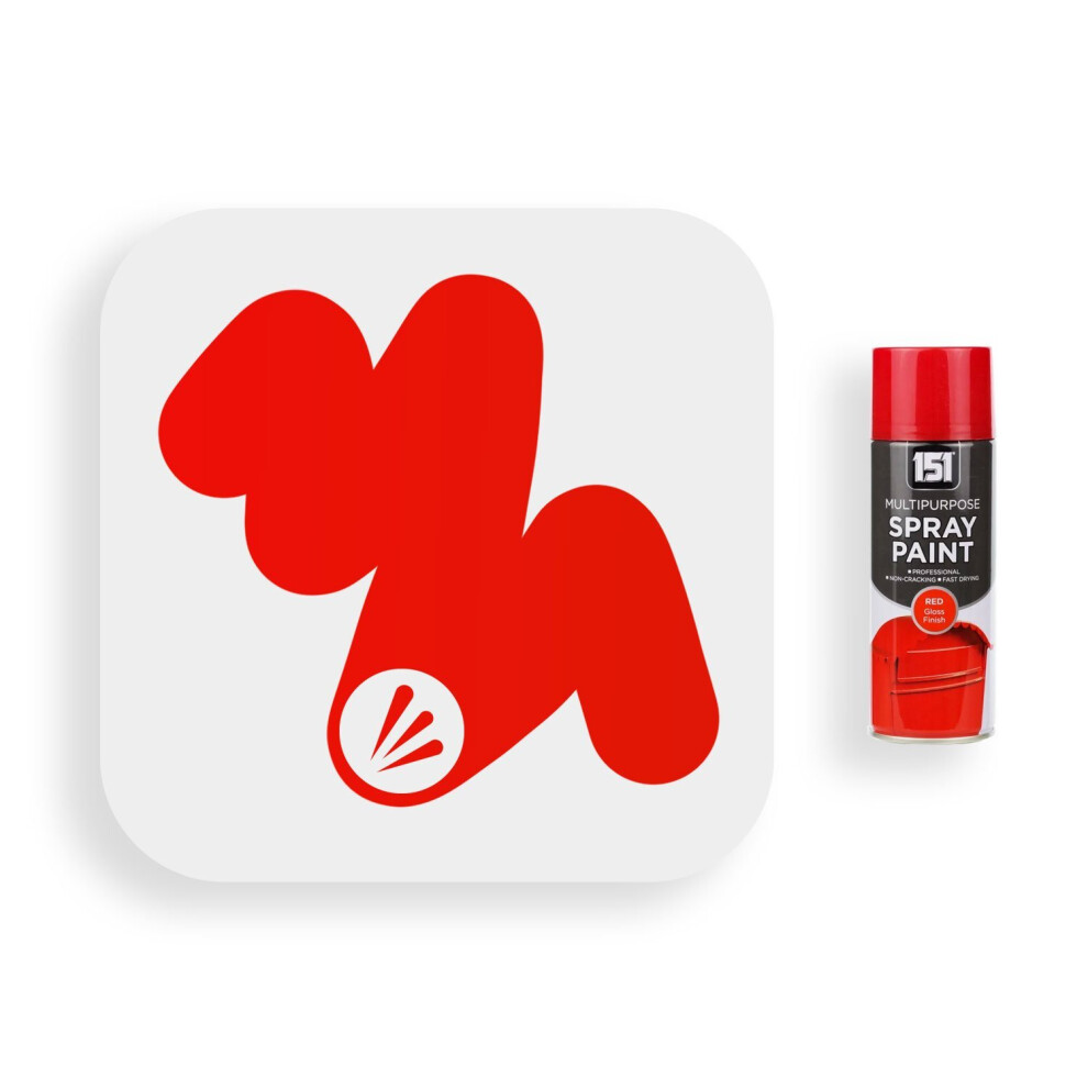 Tar028 400Ml 151 Red Gloss Spray Paint - High-Gloss Finish For Furniture & Surfaces 5053249215129