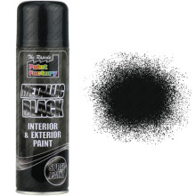 Metallic Black Spray Paint 200ml