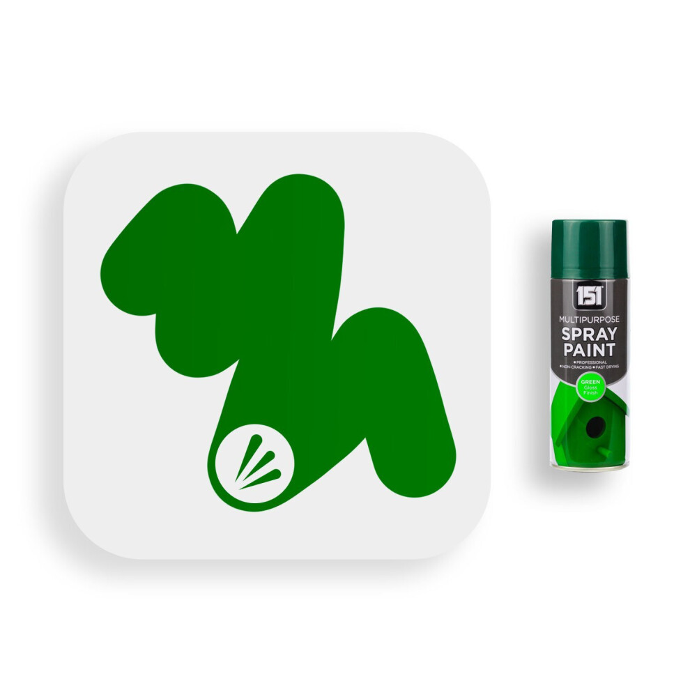 400Ml 151 Green Gloss Spray Paint 5053249219806