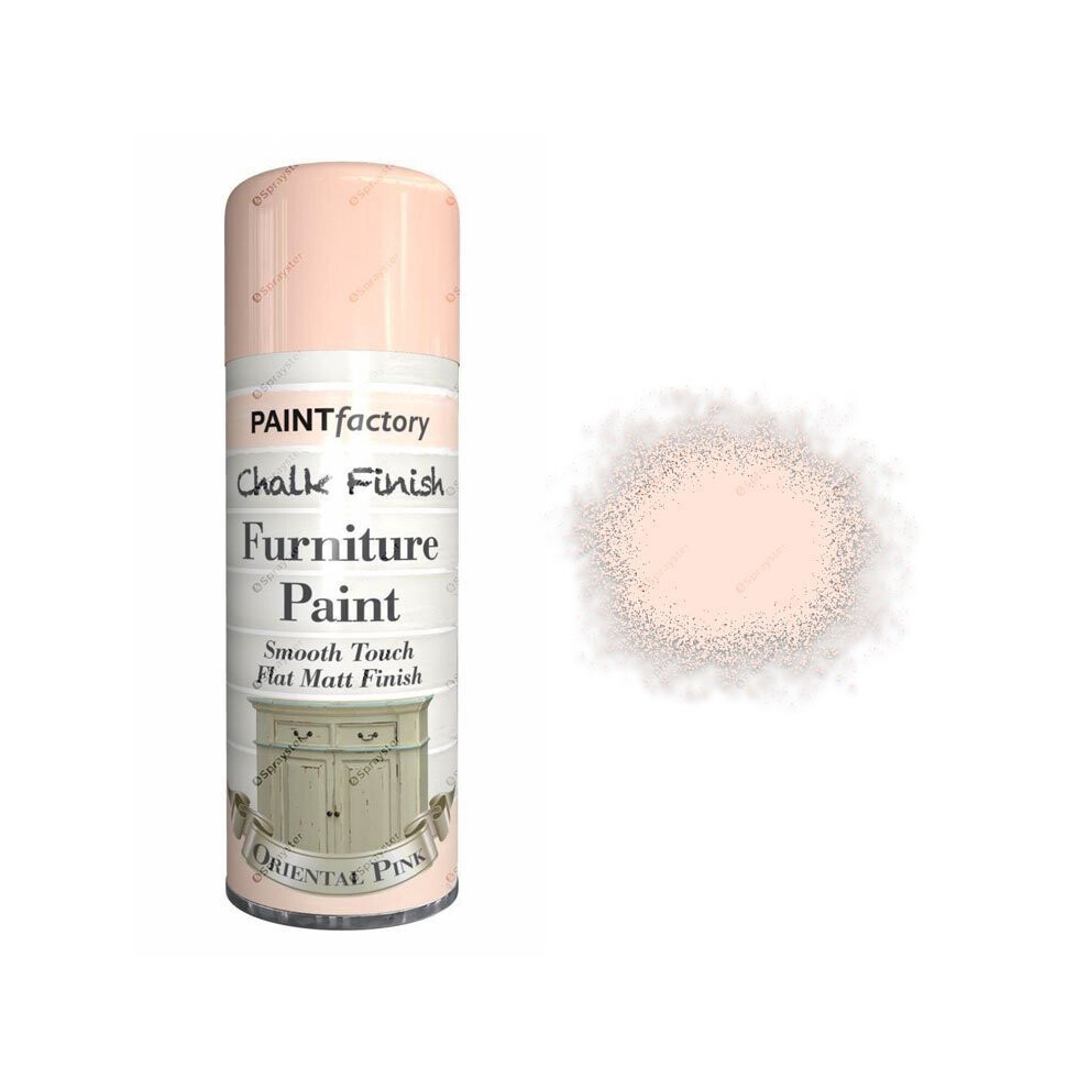 Oriental Pink Chalk Spray Paint Matt 400Ml 5055319526753