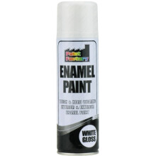 Gloss White Enamel Spray Paint 400ml