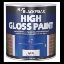 Blackfriar High Gloss Paint White 250ml
