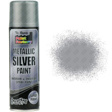 Silver Metallic Spray Paint 200ml