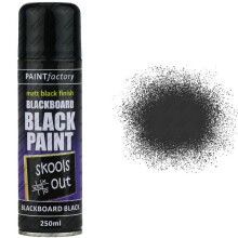 Black Chalkboard Spray Paint Satin 250ml