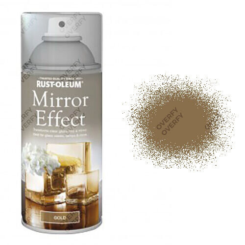 Rust-Oleum Rust-Oleum Gold Mirror Effect Spray Paint Gloss 150ml