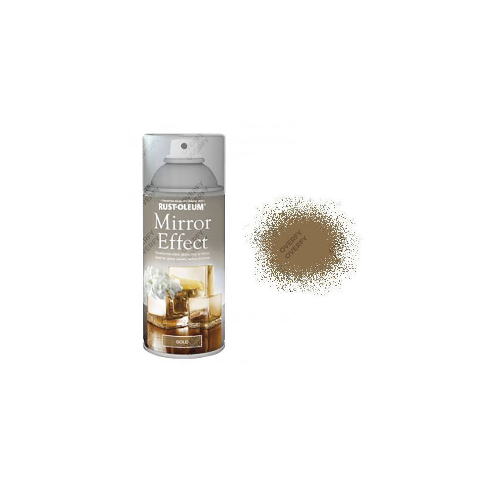 Rust-Oleum Gold Mirror Effect Spray Paint Gloss 150ml