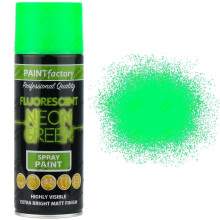 Neon Green Spray Paint Fluorescent 400ml