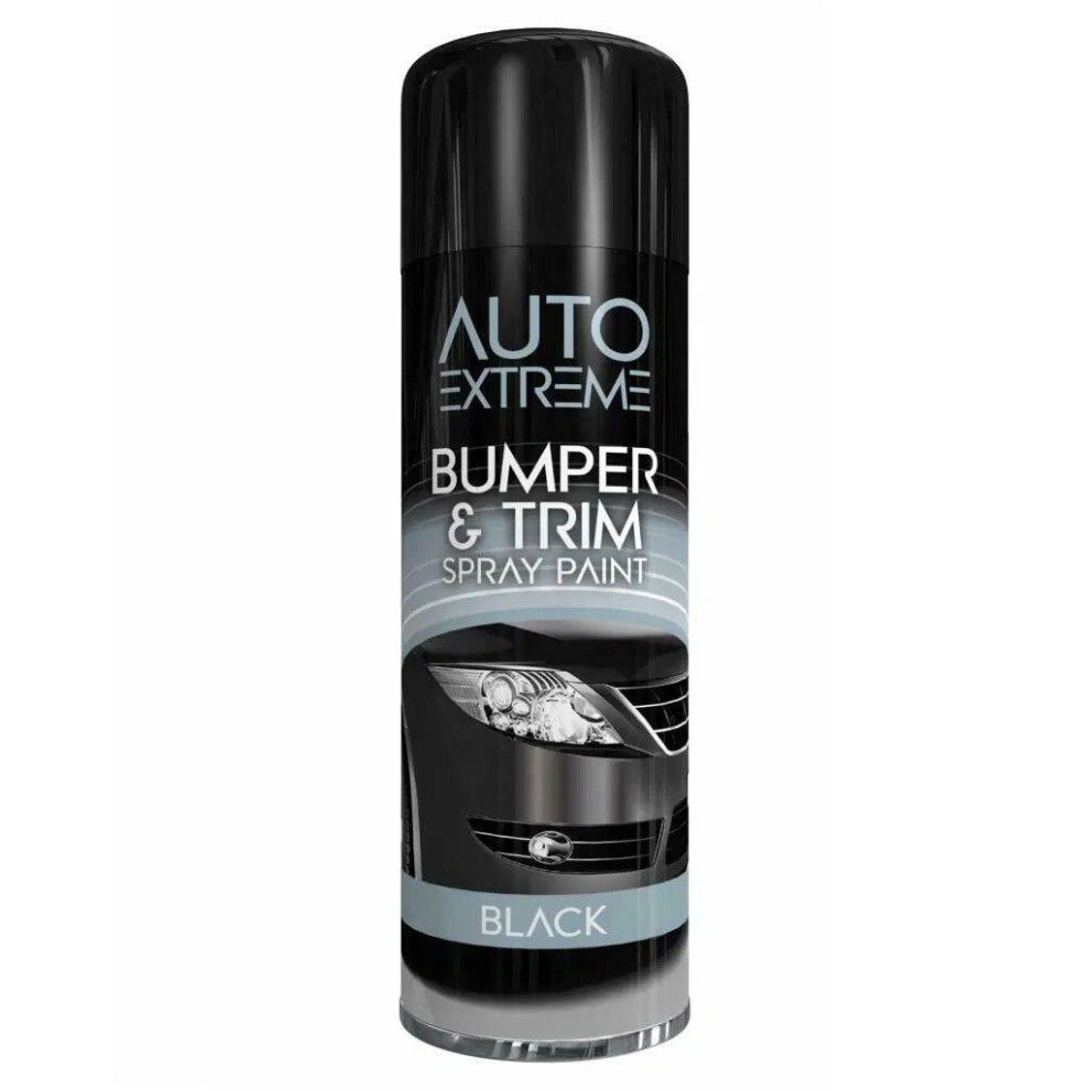 Auto Extreme Bumper And Trim Spray Paint 300Ml Black 5055319531818