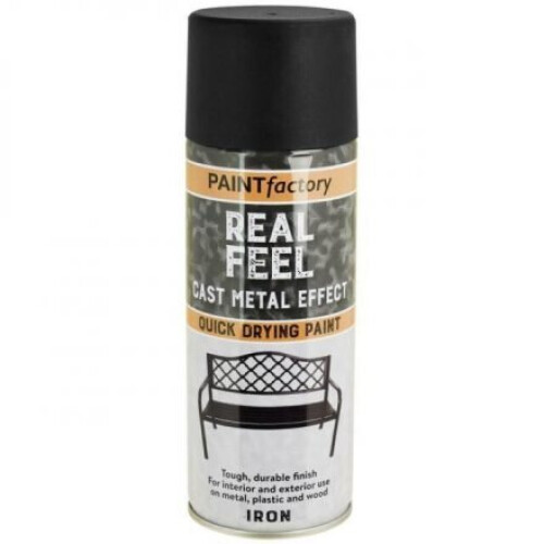 Rapide Cast Iron Spray Paint Black Matt 400ml