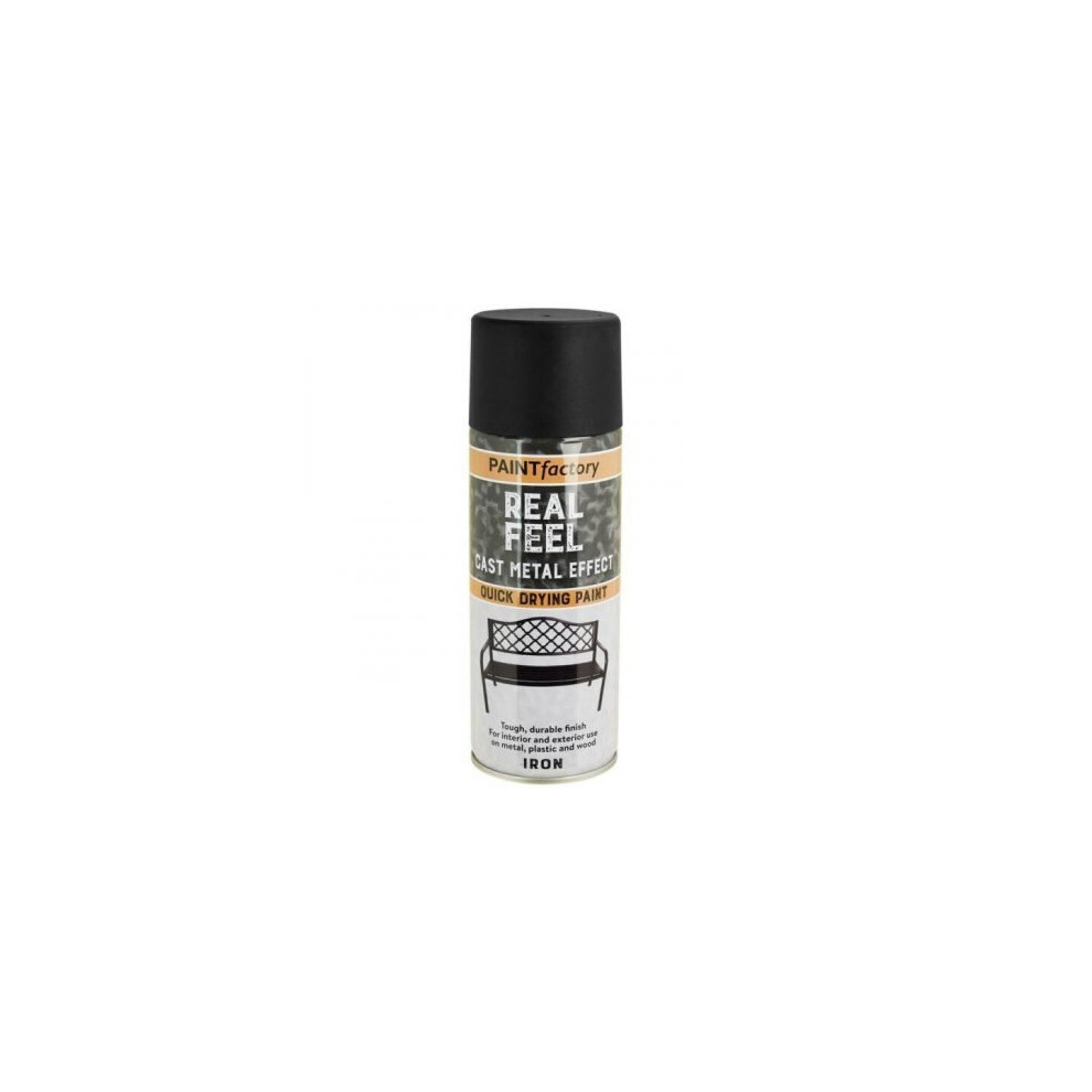 Cast Iron Spray Paint Black Matt 400ml