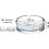 Large Glass Ashtray. Cigarette Grove Stackable. (Set of 2) 6