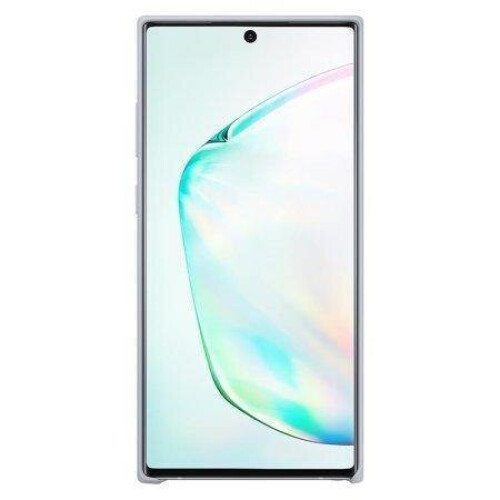 Samsung Official Samsung Galaxy Note 10 Plus Silicone Cover Case - Silver 2