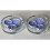 Large Glass Ashtray. Cigarette Grove Stackable. (Set of 2) 7