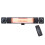 2000W Infrared Patio Wall Heater Bluetooth 6W Speaker Remote Control 1