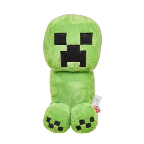 Minecraft Minecraft Creeper Plüsch – 20 cm großer, bestickter Plüsch, Minecraft-Sammelfigur für Kinder ab 3 Jahren