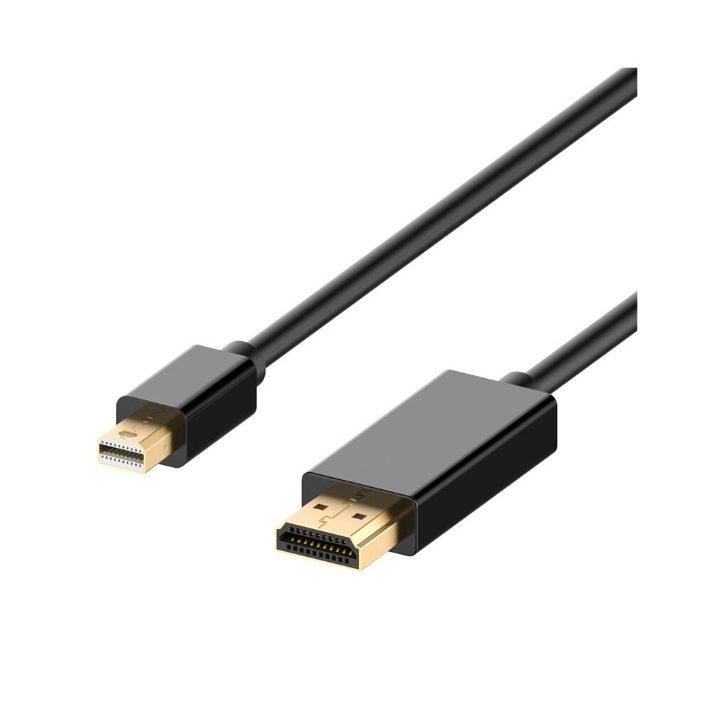 (Adaptor) Mini Displayport Dp Thunderbolt To Hdmi Hd Cable Gold 5060643730592