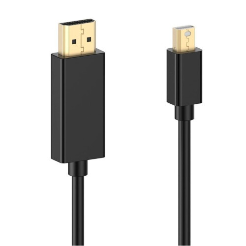 (Adaptor) Mini Displayport DP Thunderbolt to HDMI HD Gold Cable 2