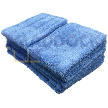 Fits Numatic 40Cm Wet Nylo Stripe Microfirbe Pocket Mop Elastic Pack Of 10