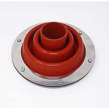 (Straight Flashing Kit) Flashing Kit for DWD Outdoor Log Wood Stove Burner