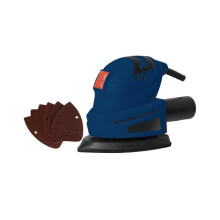 Heavy Duty 135w Detail Palm Corner Mouse Sander Tool - Free Sheets