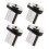 4x Magnetic Charging USB Cable Connectors Plugs 360 Rotating Micro USB Adapter 1
