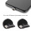 4x Magnetic Charging USB Cable Connectors Plugs 360 Rotating Micro USB Adapter 3