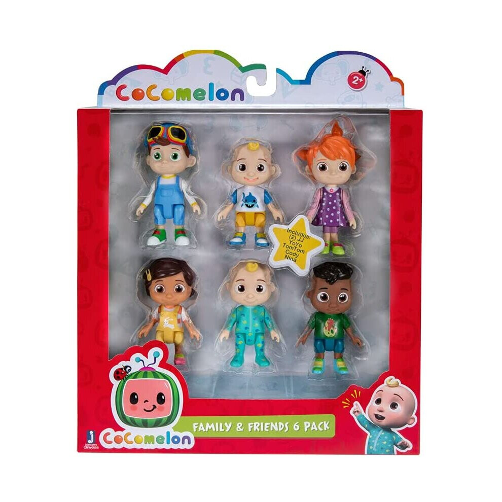 Cocomelon Figure 6 Pack