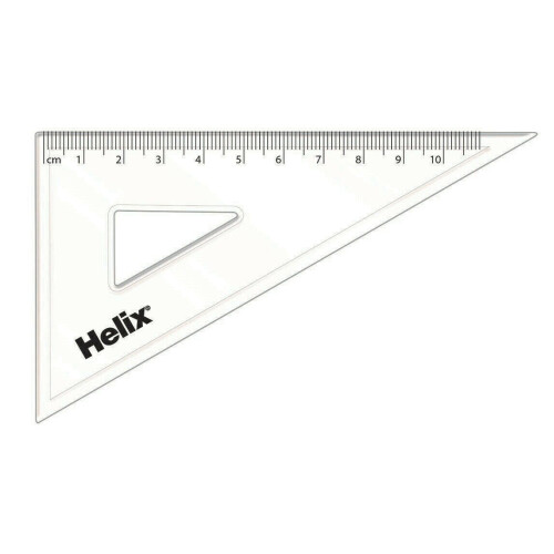 Helix 13cm Set Square 60 DEG
