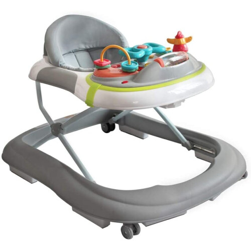 Babyco Walker Interactive Lights Music-Grey