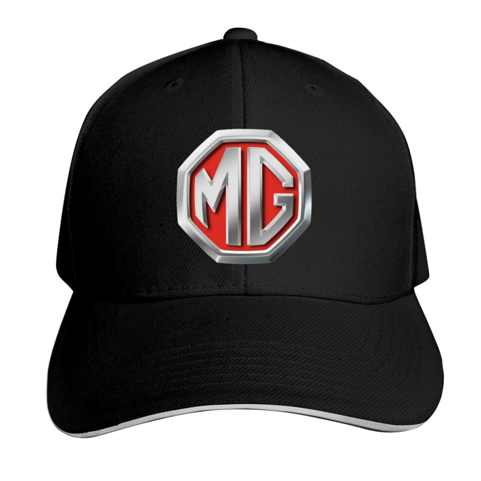 (Black) MG Logo Unisex Baseball Cap Hats