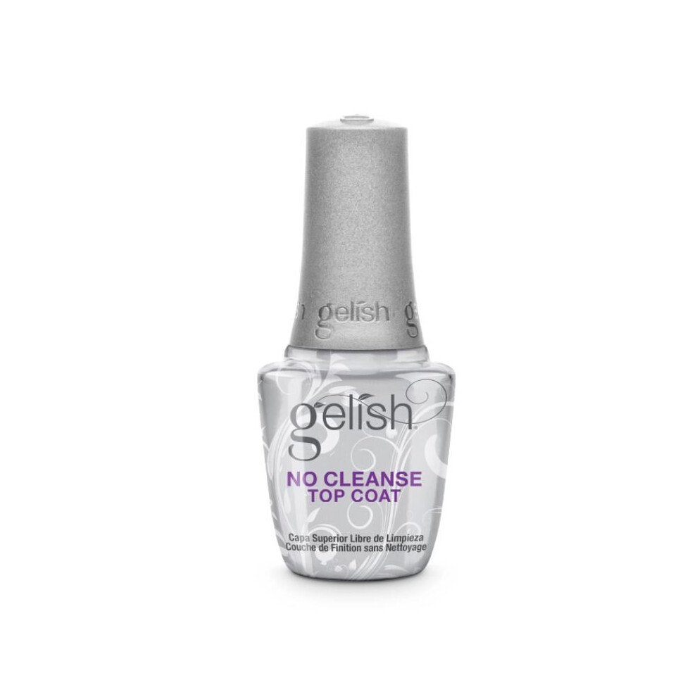 Gelish Soak Off Gel Polish No Cleanse Top Coat 15ml