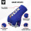 (Blue, X-Large) RDX Hands wraps Inner Gloves Half Finger Elasticated Bandages 5