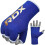 (Blue, X-Large) RDX Hands wraps Inner Gloves Half Finger Elasticated Bandages 2