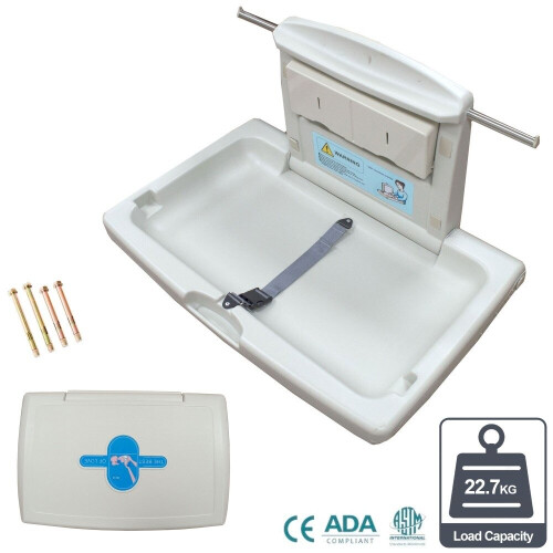 NES Home Wall Mounted Folding Baby Changing Station Table