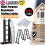 5.7M Multi-Purpose Aluminium Folding Ladder W/ Scaffold Platform 1