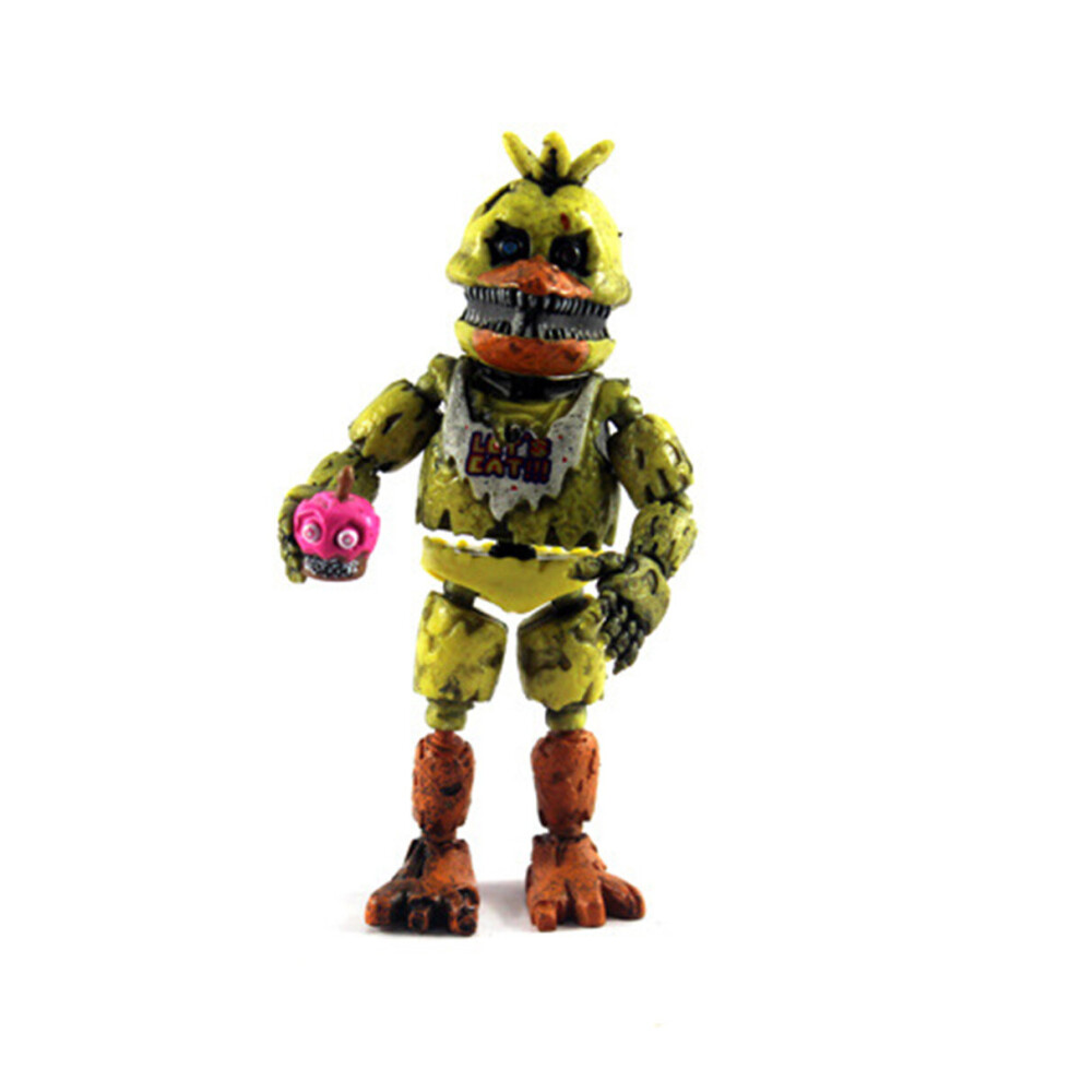 (Withered Chica) FNAF Five Nights At Freddy's Plush Bear Figure Toy