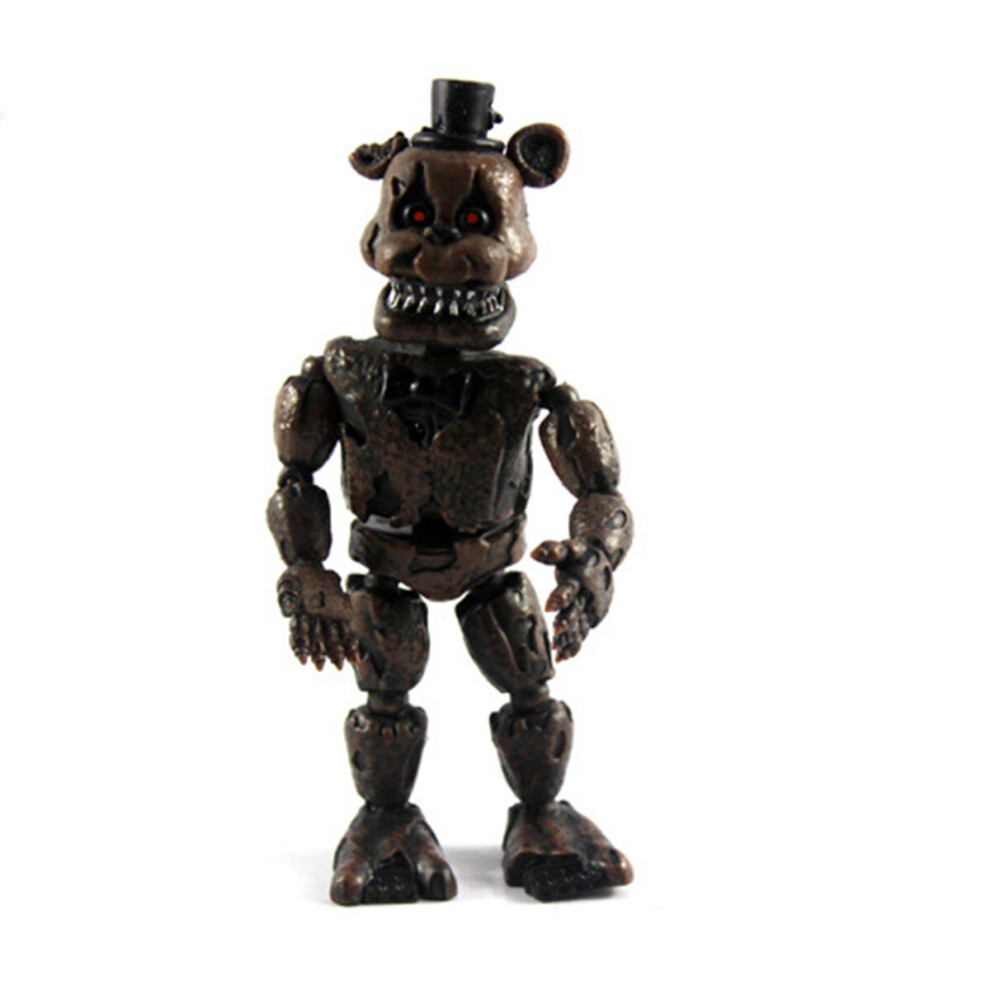 (Withered Freddy) FNAF Five Nights At Freddy's Plush Bear Figure Toy