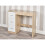 URBN Living (Oak Carcass + White Drawers) 3 Drawer Wooden Dressing Computer Work Table Desk 2