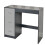 URBN Living (Black Carcass + Grey Drawers) 3 Drawer Wooden Dressing Computer Work Table Desk 1