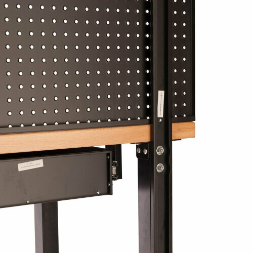 Seville Classics UltraHD Workbench With Peg Board and Castors 1