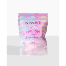 Bubble T Bath Crumble in Pink Grapefruit 100g