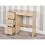 URBN Living (Oak Carcass + Oak Drawers) 3 Drawer Wooden Dressing Computer Work Table Desk 4